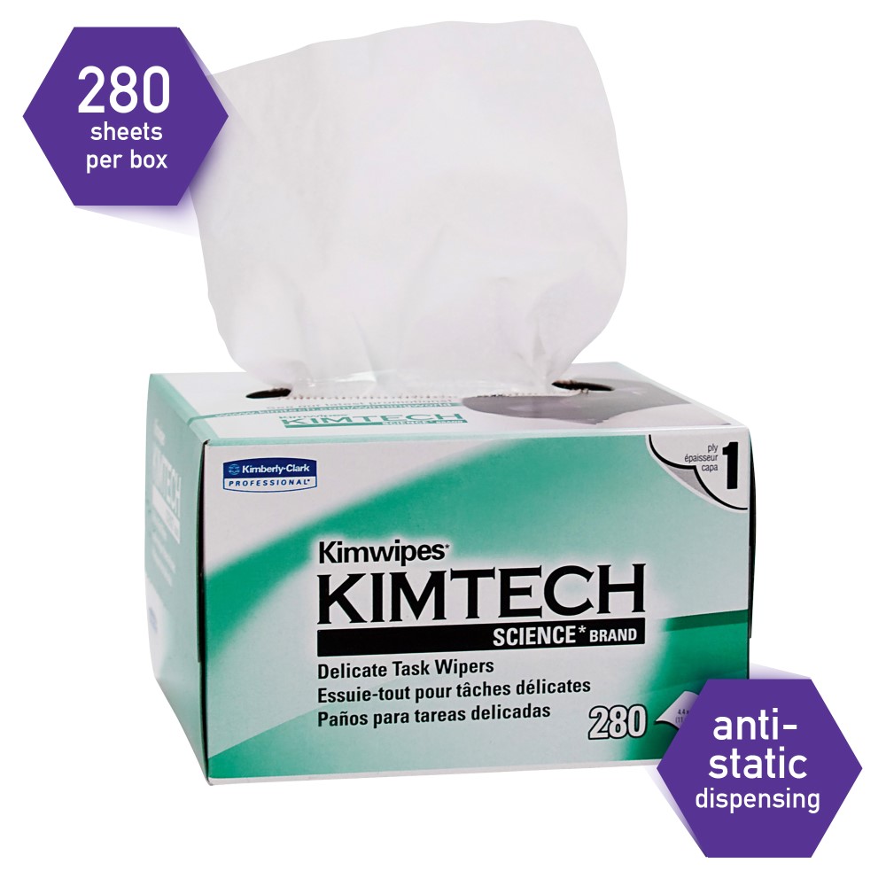 Kimberly Clark® Kimtech Science® KimWipes® 34155 Delicate Wipers 